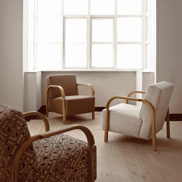 Mazo-ARCH Lounge Chair 紡織休閒椅  ▶70A013